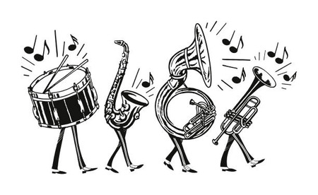 Notes of a Piano Instrument People